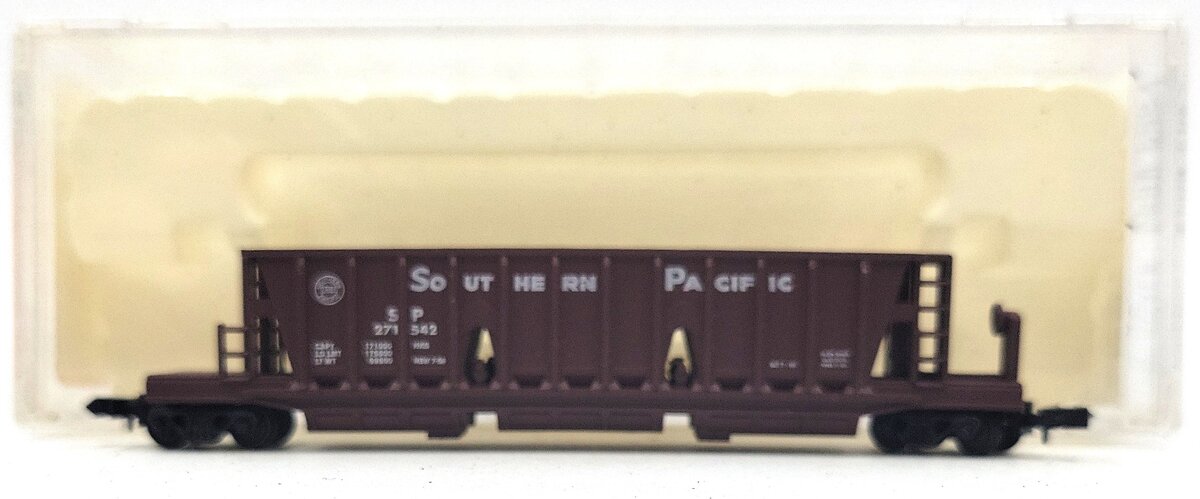 Con-Cor 176103 N Scale Southern Pacific Long 3 Bay Hopper #271542 LN/Box