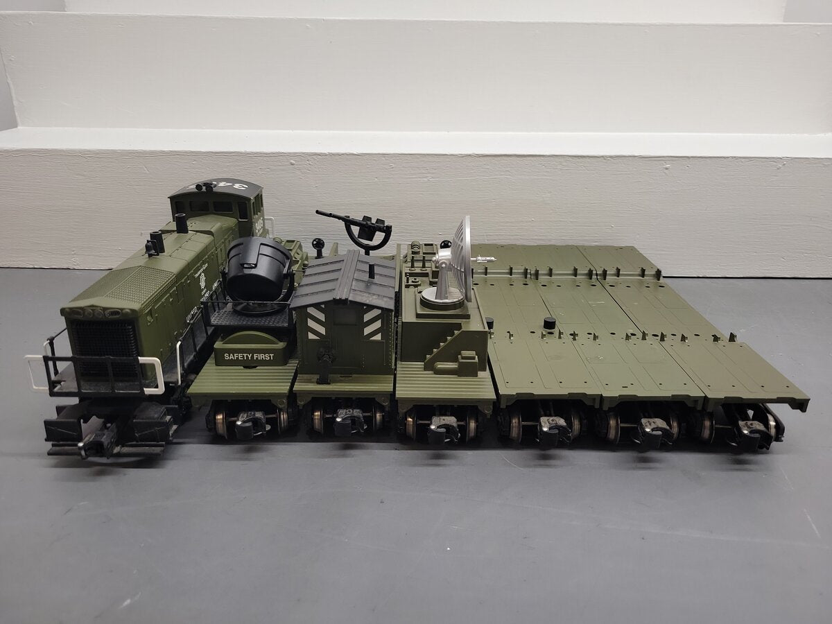 K-Line K1127 O Gauge US Army Diesel Freight Train Set EX