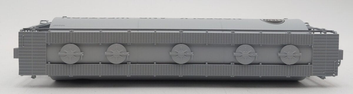 Atlas 1958-1 HO Scale Norfolk & Western ACF 6 Bay Cylindrical Hopper #71857 EX/Box