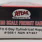Atlas 1958-1 HO Scale Norfolk & Western ACF 6 Bay Cylindrical Hopper #71857 EX/Box