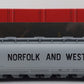 Atlas 1958-1 HO Scale Norfolk & Western ACF 6 Bay Cylindrical Hopper #71857 EX/Box