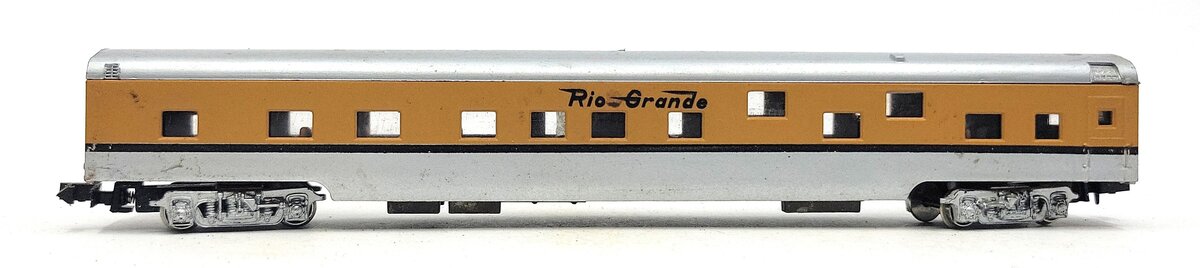 Con-Cor 0001-004001N N Scale Rio Grande Smoothside Coach Car EX/Box