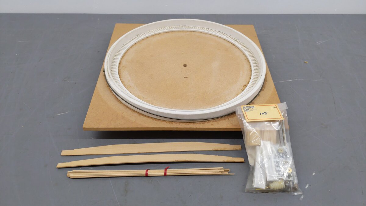 Diamond Scale 105 O Scale Turntable Kit EX