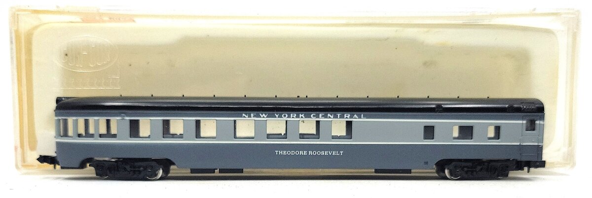 Con-Cor 0001-04041Q N Scale NY Central "Theodore Roosevelt" Observation Car LN/Box