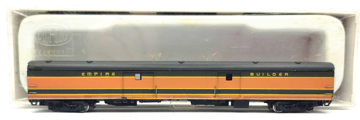 Con-Cor 001-04001D N Scale Great Northern "Empire Builder" Smooth Baggage Car VG/Box