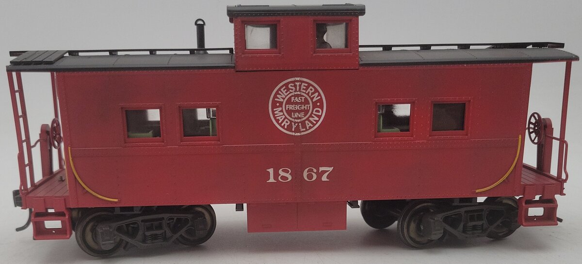 Weaver U2941L O Gauge Western Maryland 2-Rail Caboose #1867 EX/Box