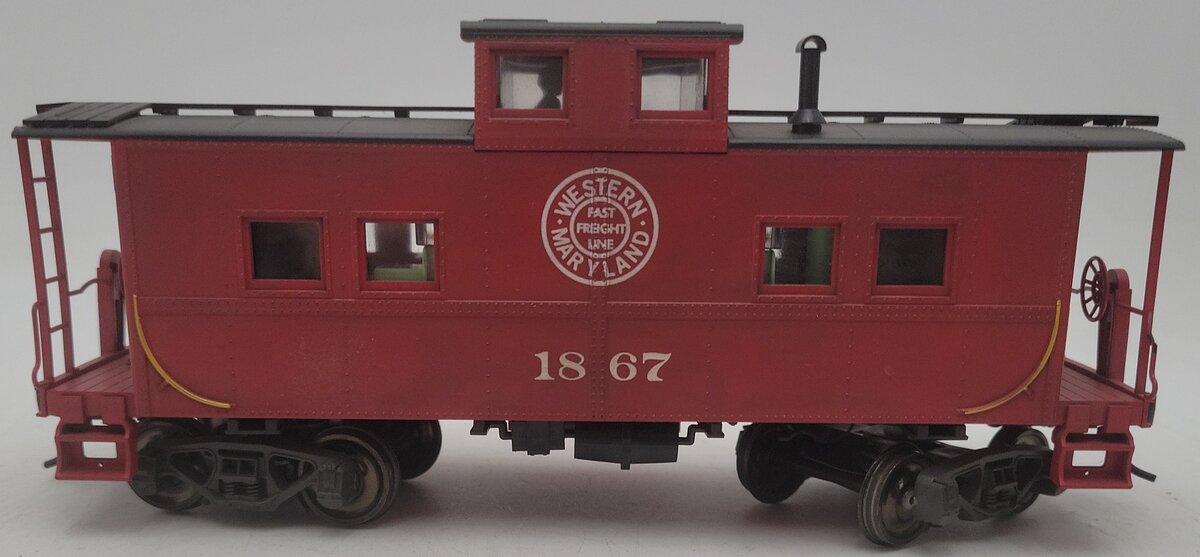 Weaver U2941L O Gauge Western Maryland 2-Rail Caboose #1867 EX/Box