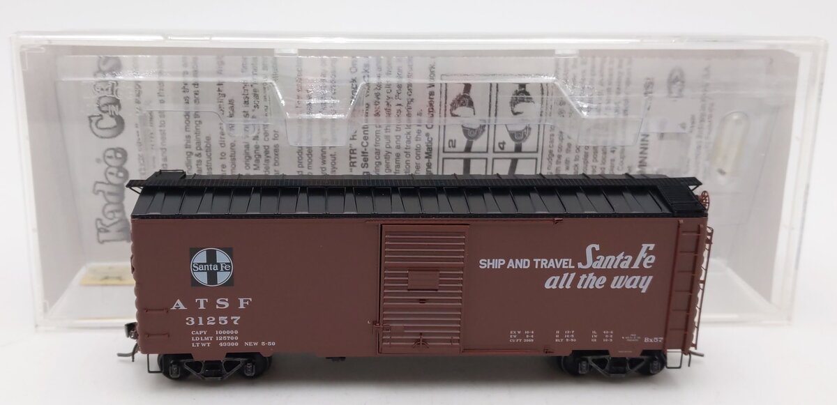 Kadee 4076 HO Scale ATSF The Route of the Chief 40' PS-1 Boxcar #31257 LN/Box