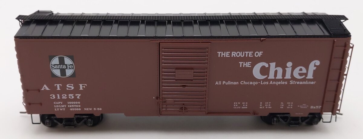 Kadee 4076 HO Scale ATSF The Route of the Chief 40' PS-1 Boxcar #31257 LN/Box