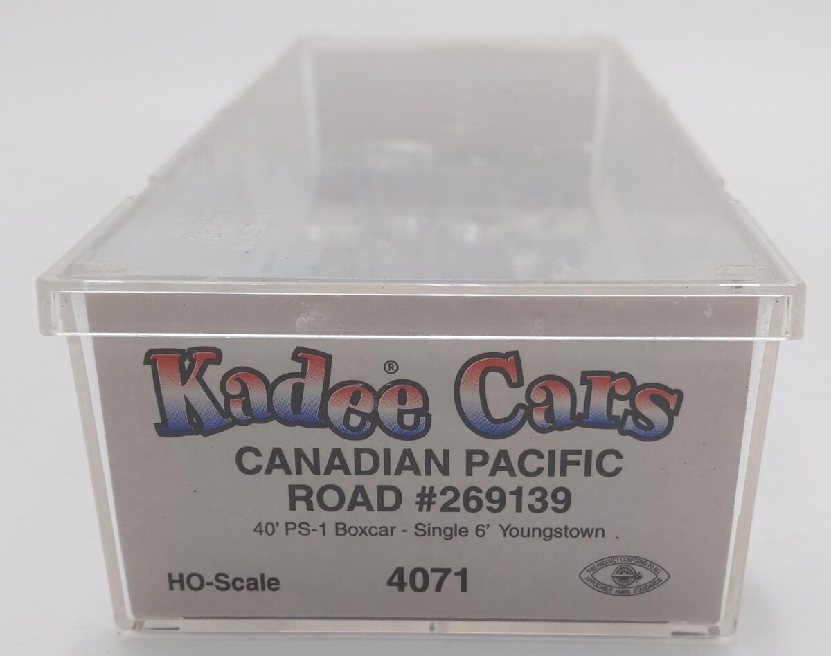 Kadee 4071 HO Scale Canadian Pacific 40' PS-1 Boxcar #269139 LN/Box