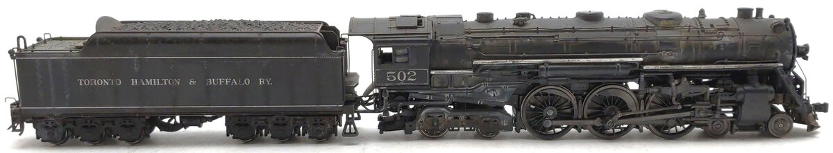 Broadway Limited 067 HO Weathered TH&B 4-6-4 Steam Loco #502 w/DCC & Sound