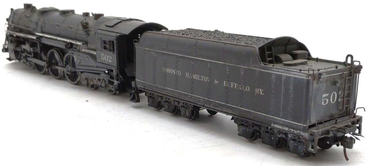 Broadway Limited 067 HO Weathered TH&B 4-6-4 Steam Loco #502 w/DCC & Sound