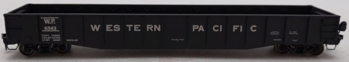 Proto 2000 6543 HO Scale Western Pacific Gondola Car #6543 EX/Box