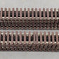 Gargraves O Gauge Assorted Straight Phantom Tinplate Track Sections [15] VG