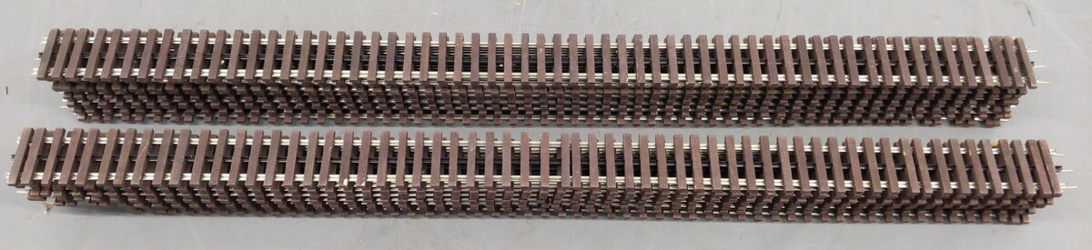 Gargraves O Gauge Assorted Straight Phantom Tinplate Track Sections [15] VG