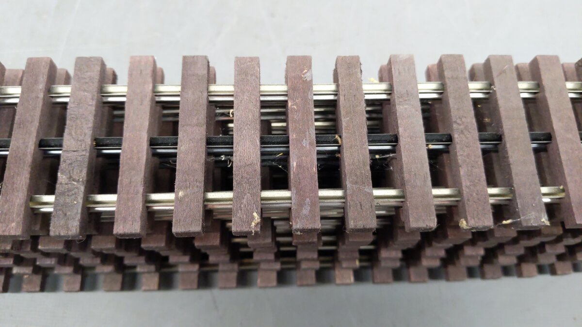 Gargraves O Gauge Assorted Straight Phantom Tinplate Track Sections [15] VG
