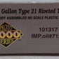 Proto 2000 101317 HO Scale Imperial Oil Tank Car #7125 EX/Box