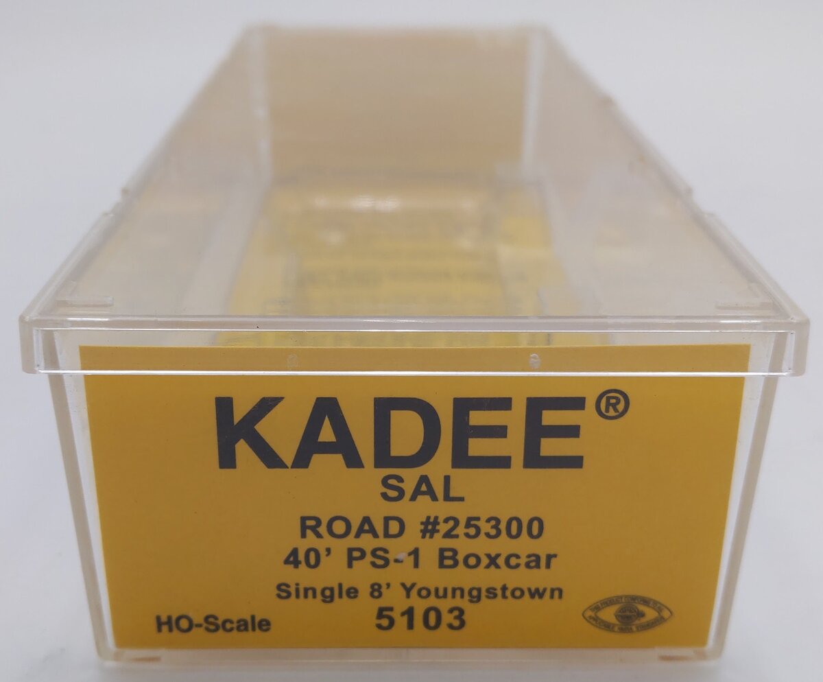 Kadee 5103 HO Scale Seaboard Airline Railroad 40' PS-1 Boxcar #25300 LN/Box
