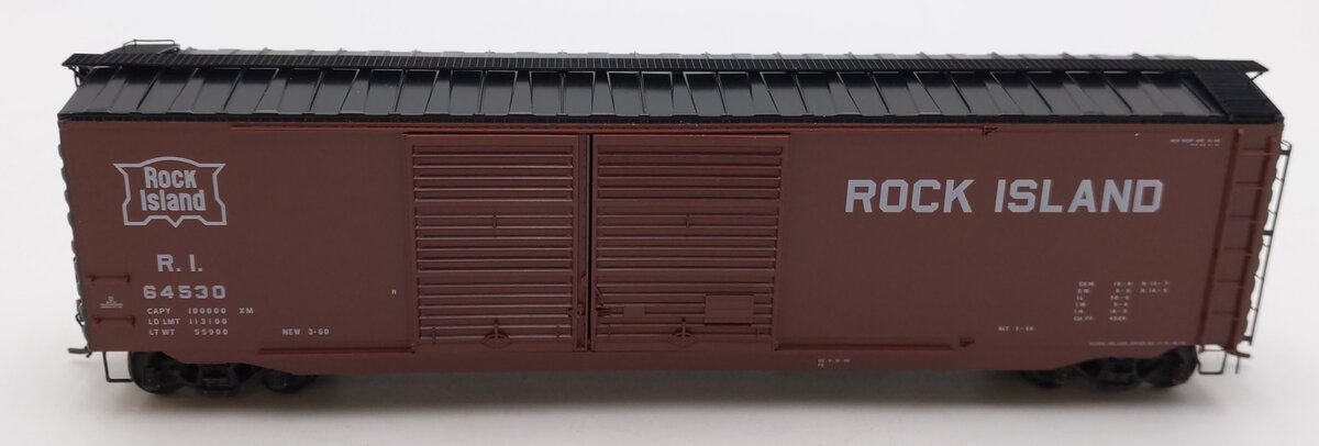 Kadee 6713 HO Scale Rock Island 50' PS-1 Boxcar #64530 LN/Box