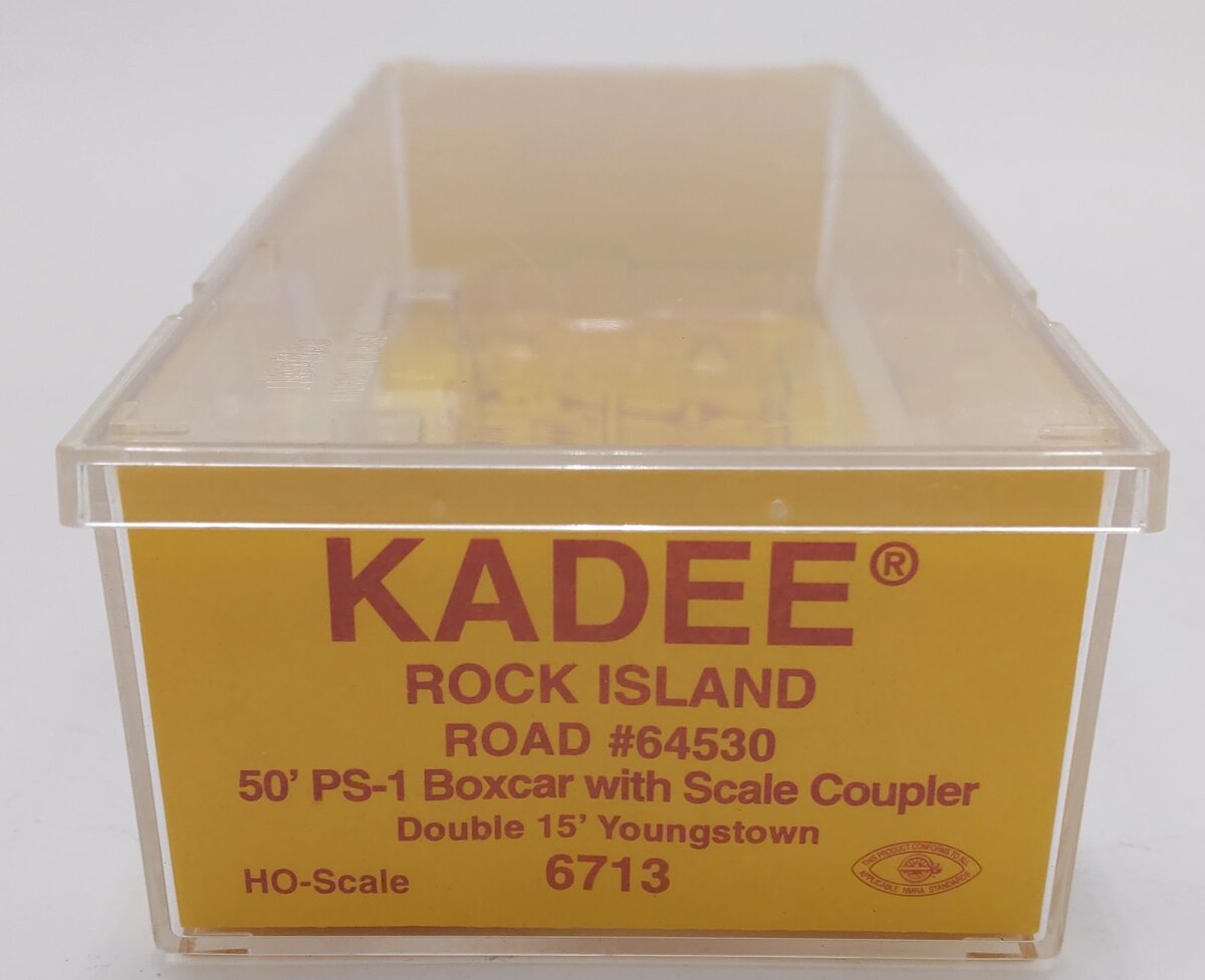 Kadee 6713 HO Scale Rock Island 50' PS-1 Boxcar #64530 LN/Box
