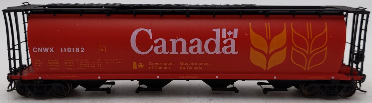 InterMountain 45101-35 HO Canadian Wheat Board Cylindrical Hopper Car #110182 VG/Box