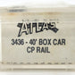 Atlas 3436 N Scale CP Rail 40' Box Car #48512 LN/Box