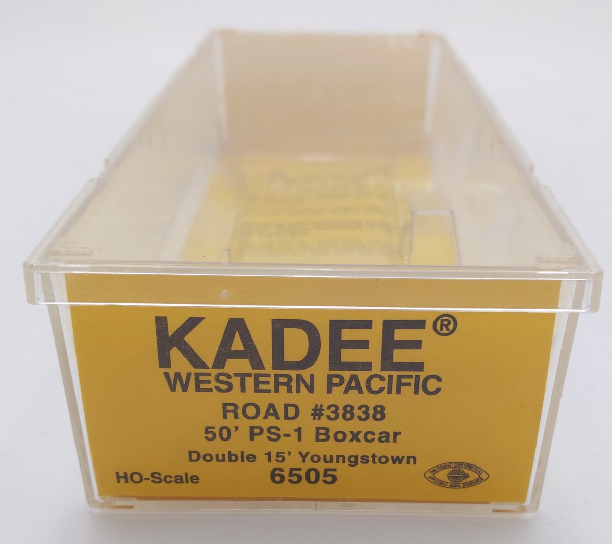 Kadee 6505 HO Scale Western Pacific 50' PS-1 Boxcar #3838 LN/Box