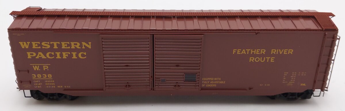 Kadee 6505 HO Scale Western Pacific 50' PS-1 Boxcar #3838 LN/Box