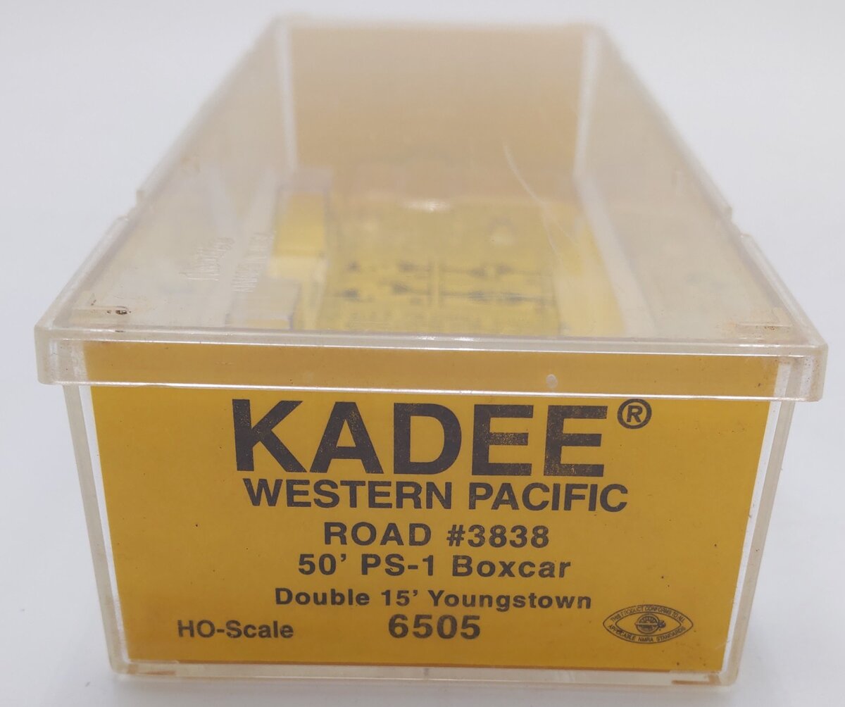 Kadee 6505 HO Scale Western Pacific 50' PS-1 Boxcar #3838 LN/Box