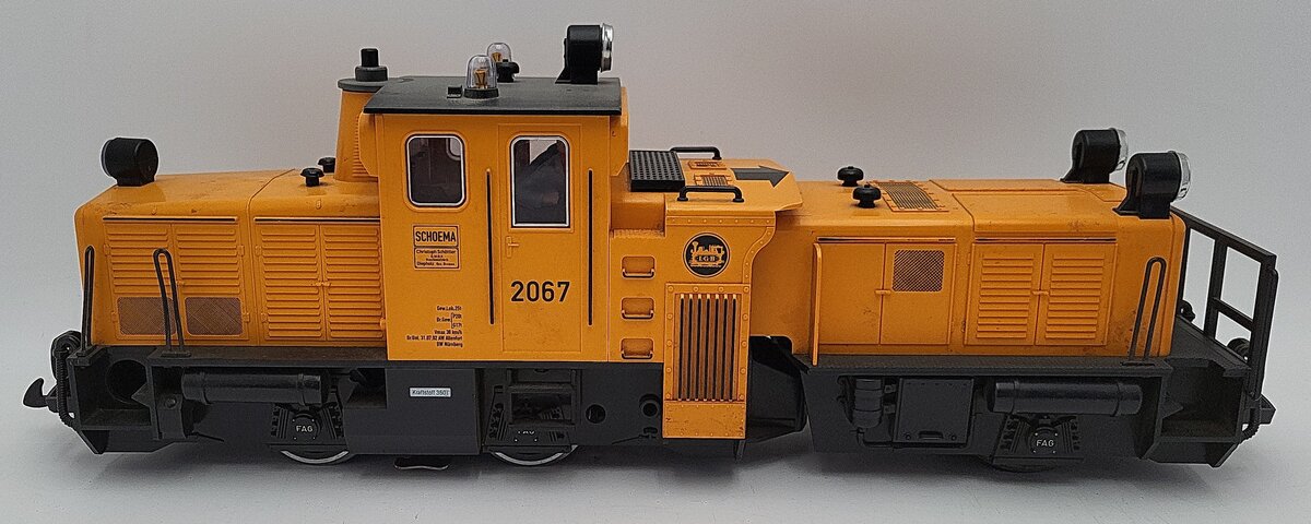 LGB 20670 G Scale Track Cleaning Diesel Locomotive #2067 VG/Box