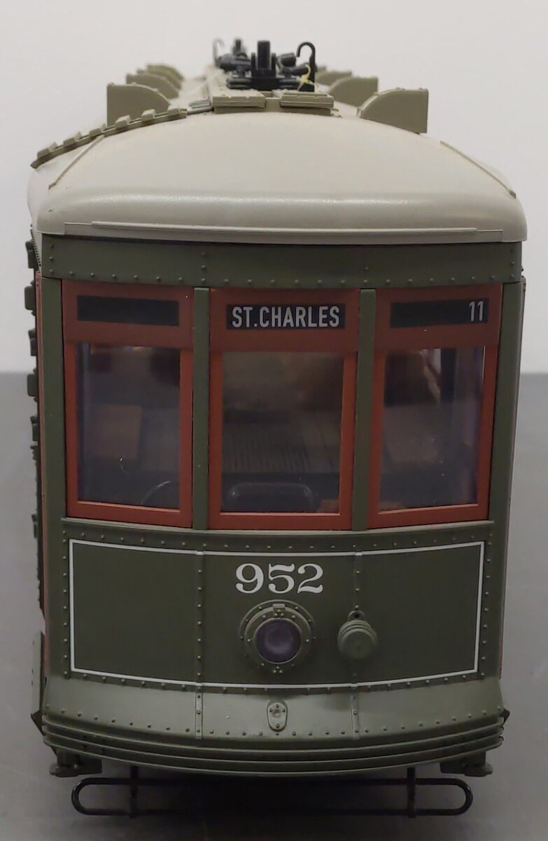 LGB 20380 G Scale Powered Streetcar with MTS EX/Box