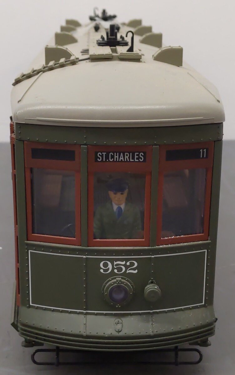 LGB 20380 G Scale Powered Streetcar with MTS EX/Box
