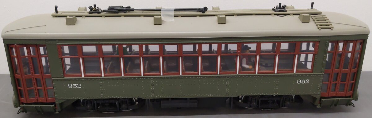 LGB 20380 G Scale Powered Streetcar with MTS EX/Box