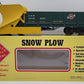 Aristo-Craft ART-46703 G Scale Chicago & Northwestern Snow Plow #10135 VG/Box