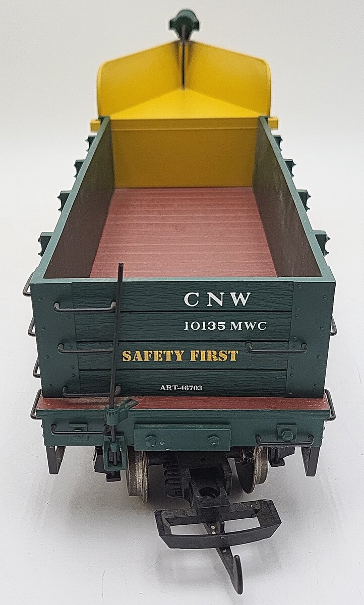 Aristo-Craft ART-46703 G Scale Chicago & Northwestern Snow Plow #10135 VG/Box