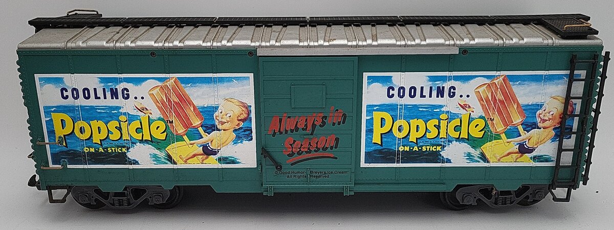 LGB 48913 Good Humor Popsicle On A Stick Box Car VG/Box