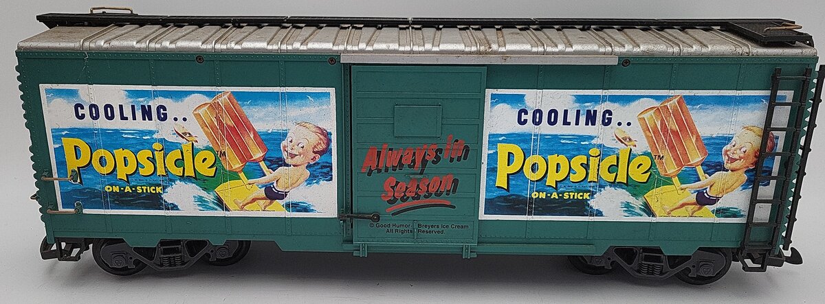 LGB 48913 Good Humor Popsicle On A Stick Box Car VG/Box