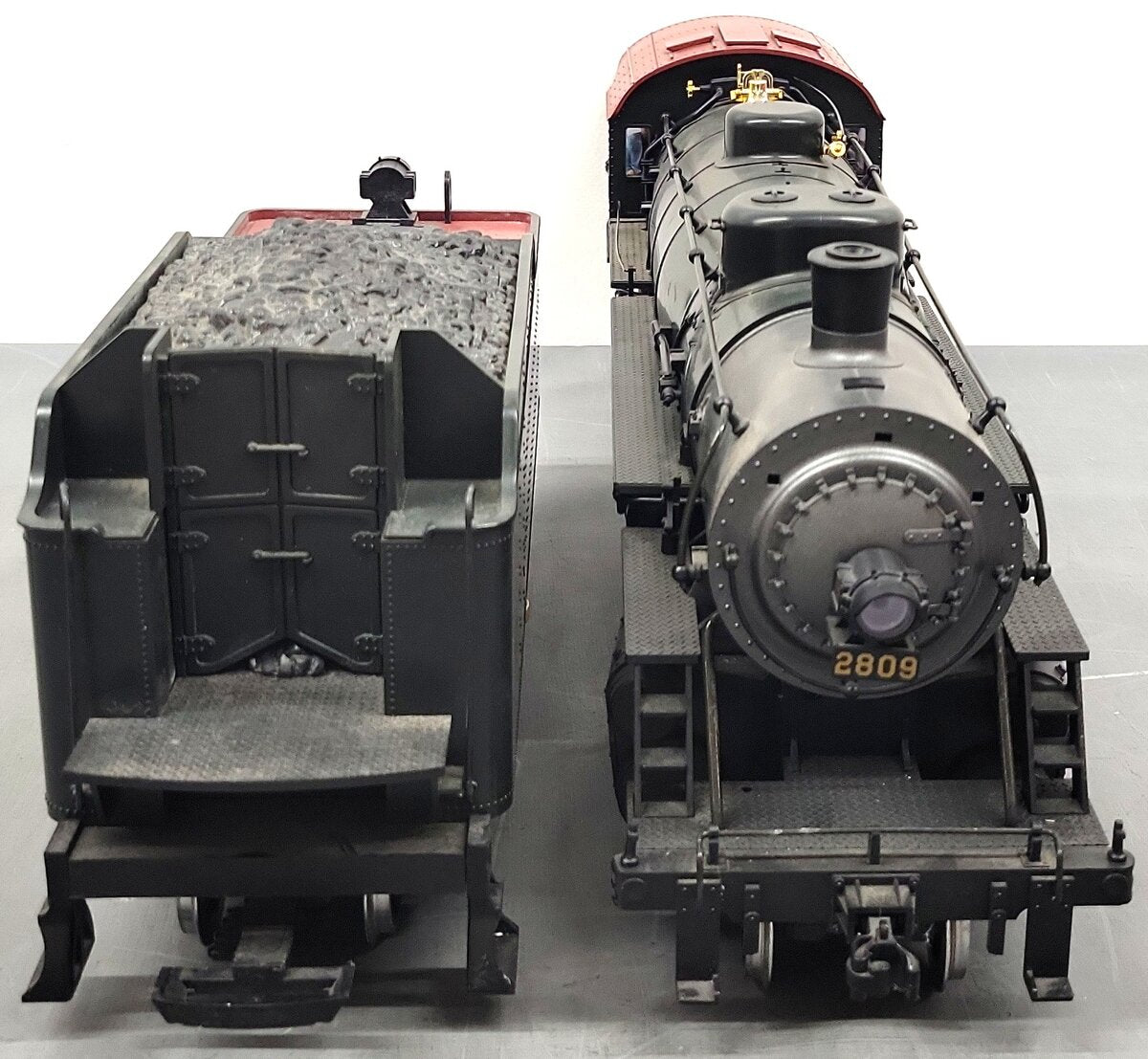 LGB 21872 G Scale PRR 2-8-2 Mikado Steam Locomotive & Tender #2809 with Sound EX/Box