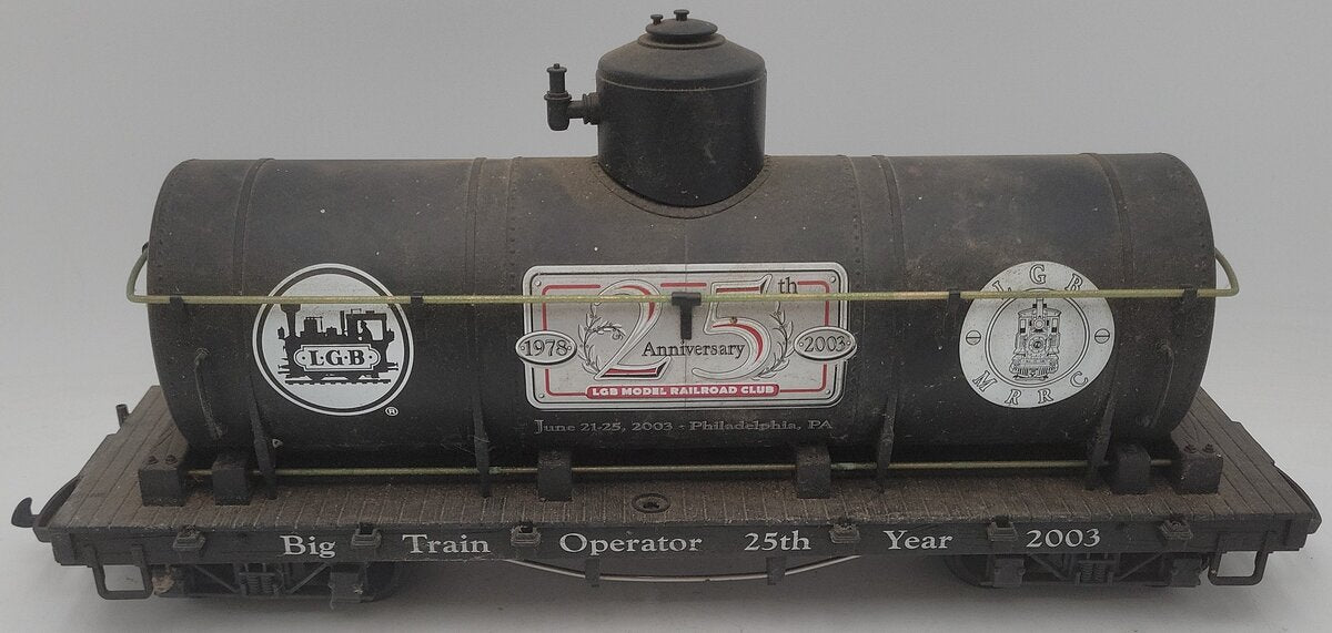 LGB 43805 G Scale 25th Anniversary Tank Car EX/Box