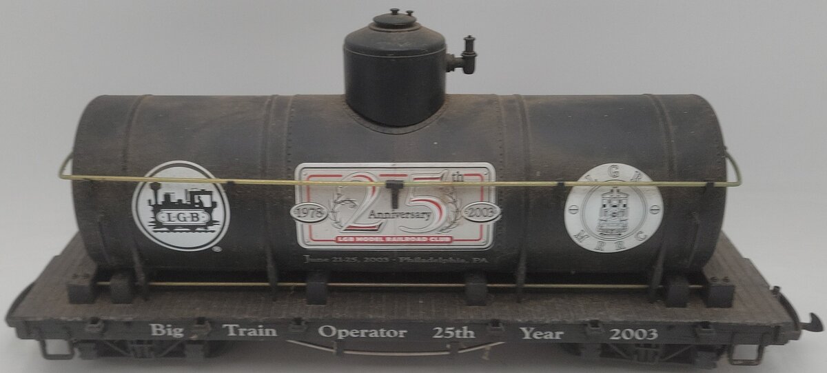 LGB 43805 G Scale 25th Anniversary Tank Car EX/Box