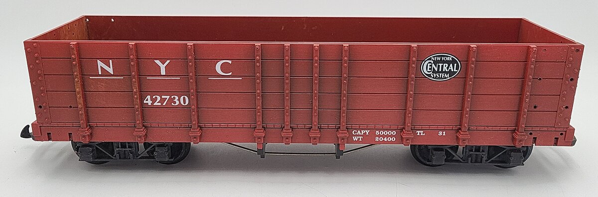 LGB 42730 New York Central Gondola w/Plastic Wheels VG/Box