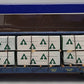 USA Trains R17410 G Scale CSX Centerbeam Flatcar Blue VG/Box