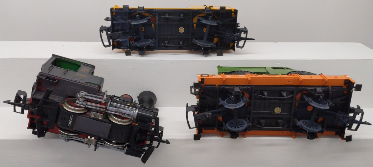 LGB 72402 G Scale Steam Starter Work Train Set EX/Box