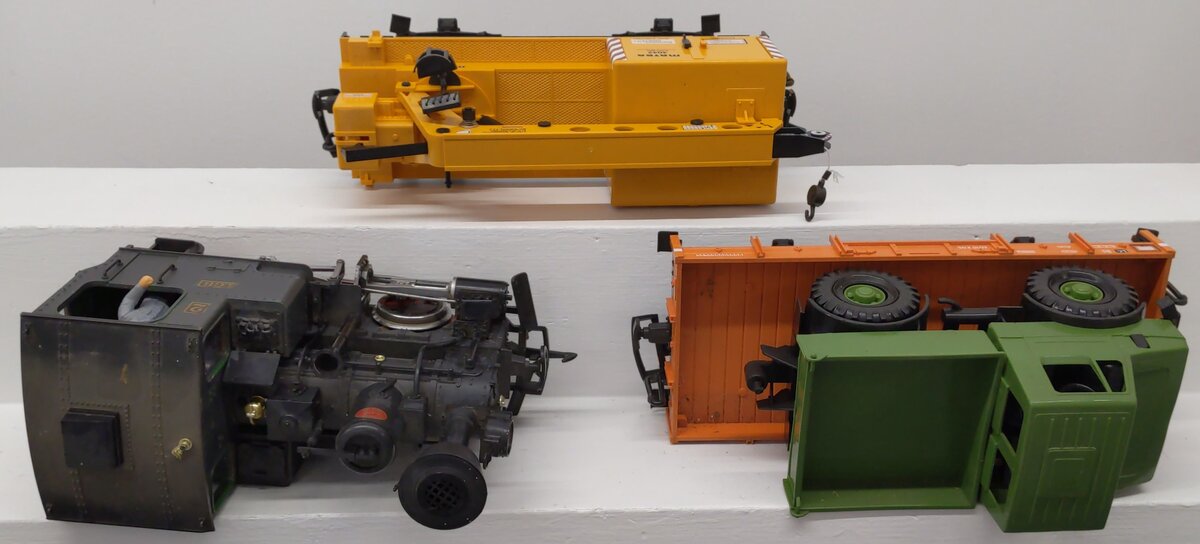 LGB 72402 G Scale Steam Starter Work Train Set EX/Box