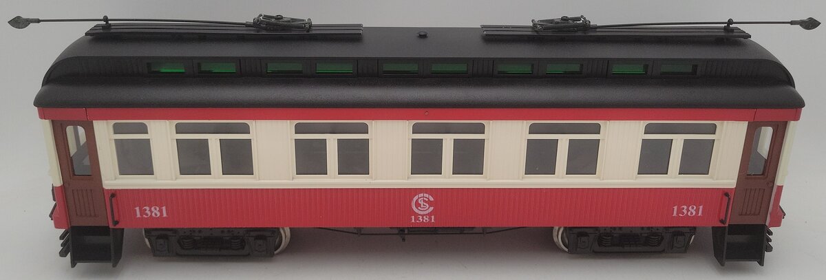 Heartland 55006 G Scale Interurban Chicago S. Shore Electric Locomotive #1381 EX/Box