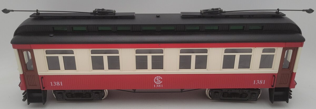 Heartland 55006 G Scale Interurban Chicago S. Shore Electric Locomotive #1381 EX/Box