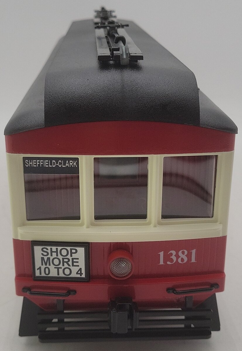 Heartland 55006 G Scale Interurban Chicago S. Shore Electric Locomotive #1381 EX/Box