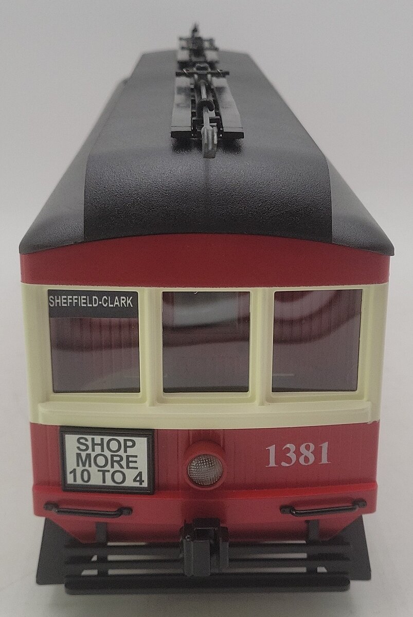 Heartland 55006 G Scale Interurban Chicago S. Shore Electric Locomotive #1381 EX/Box