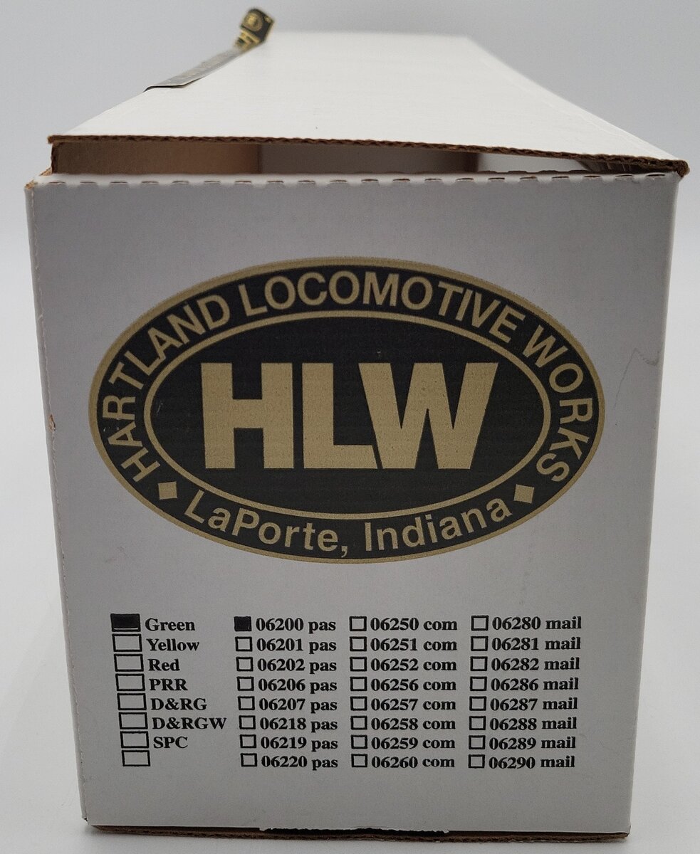 Hartland 06200 G Scale Unmarked Combo Car VG/Box