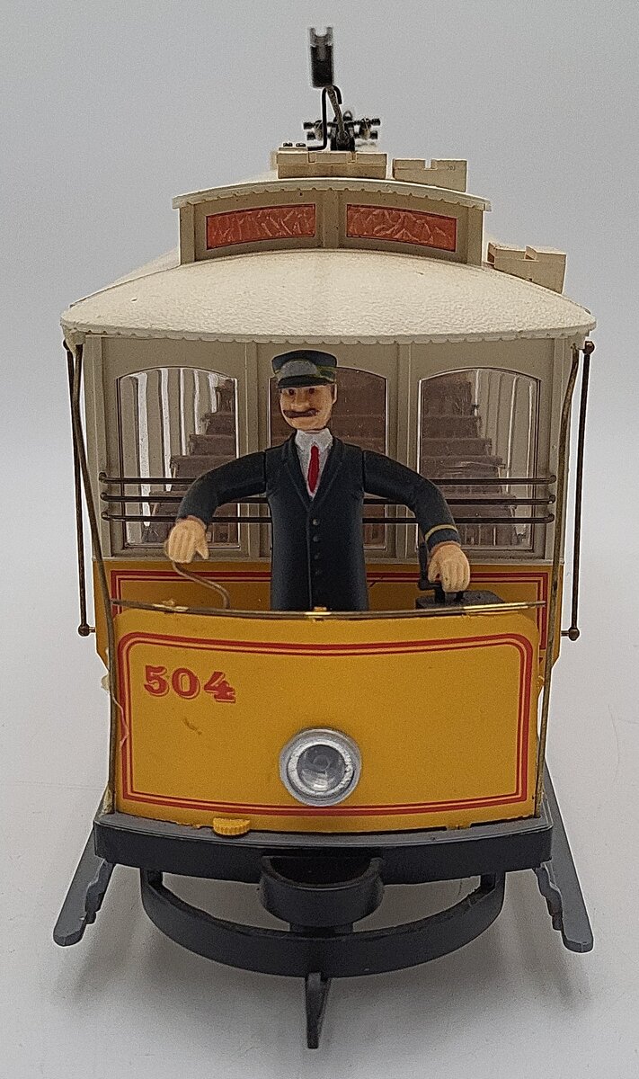 Bachmann 93938 G Scale United Traction Co Motorized Open Street Car VG/Box